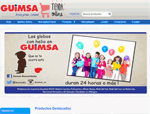 Tablet Screenshot of guimsa.com